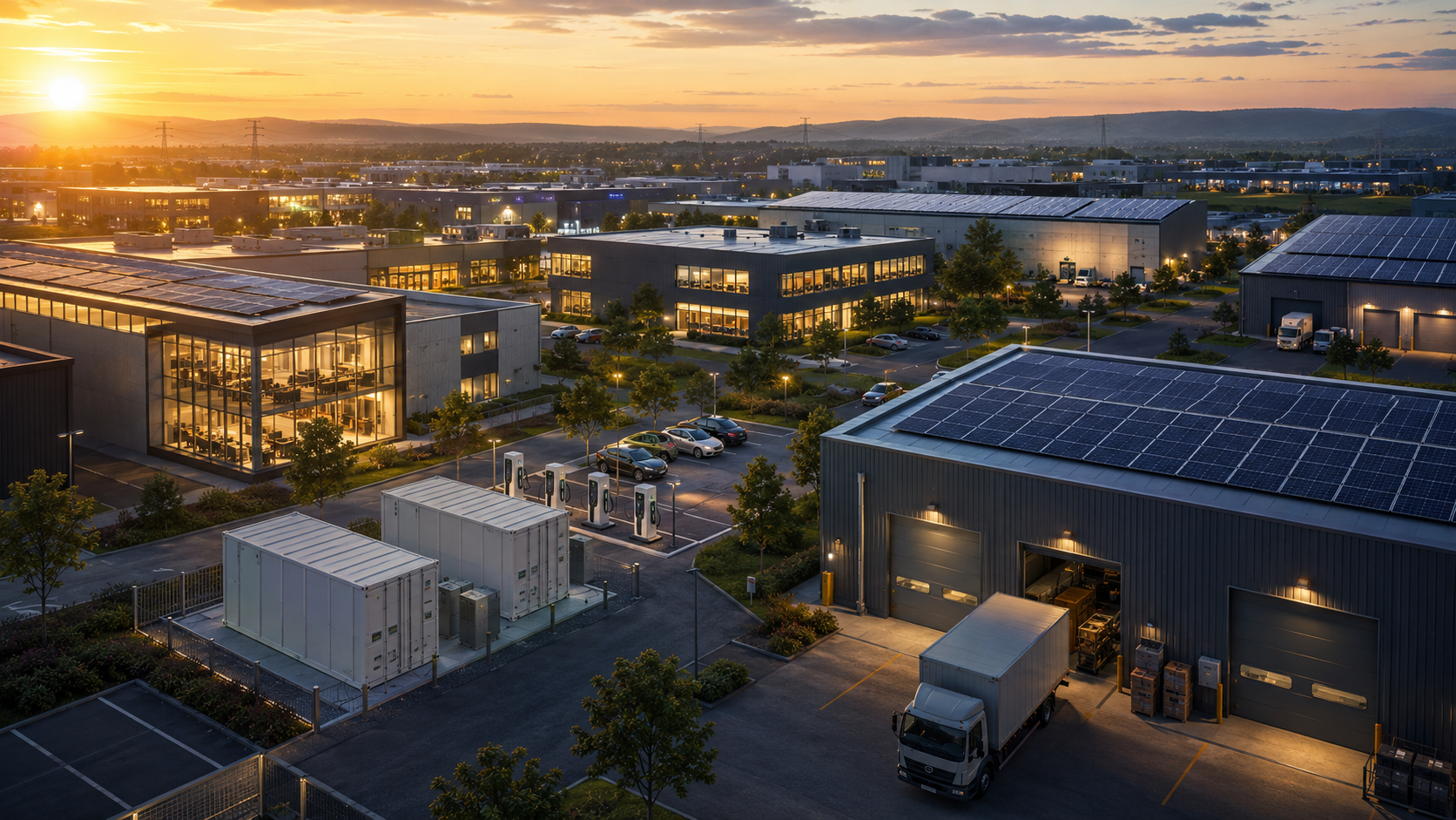 Connected commercial and distributed energy assets