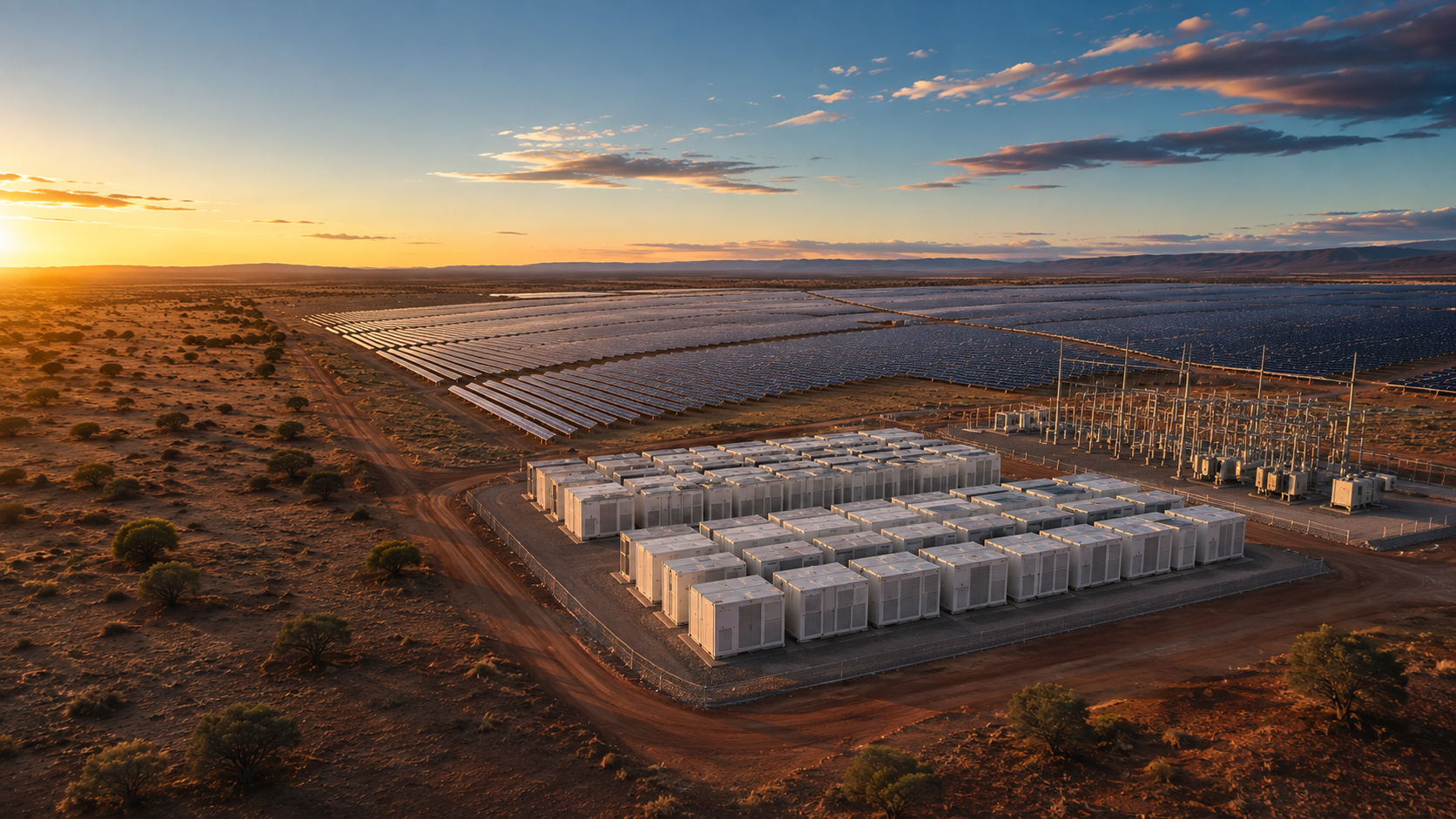 A connected Australian energy landscape spanning grid-scale storage, commercial energy and distributed assets